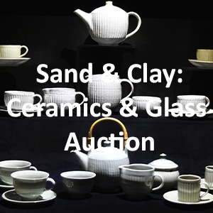 Sand & Clay: Glass and Ceramics Auction